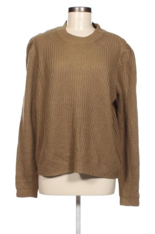 Дамски пуловер SHEIN, Размер 3XL, Цвят Бежов, Цена 8,12 лв.