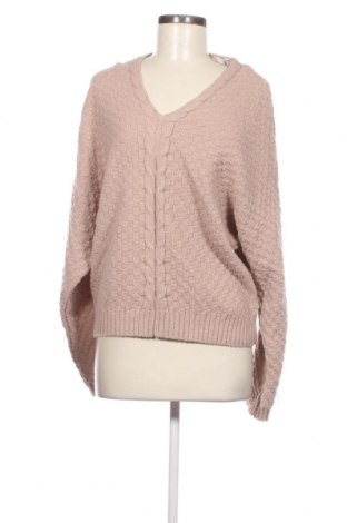 Γυναικείο πουλόβερ SHEIN, Μέγεθος XL, Χρώμα  Μπέζ, Τιμή 6,28 €