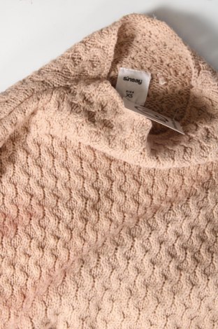 Дамски пуловер Sinsay, Размер XS, Цвят Бежов, Цена 10,15 лв.