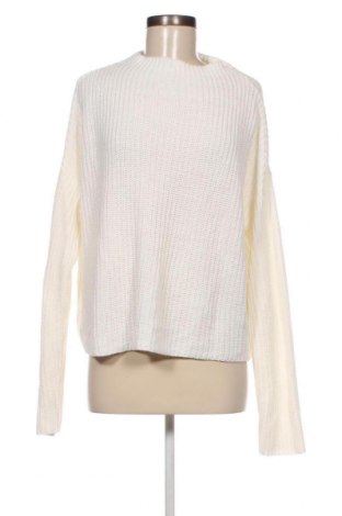 Дамски пуловер Sinsay, Размер L, Цвят Бял, Цена 29,01 лв.