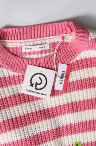 Дамски пуловер Sinsay, Размер S, Цвят Многоцветен, Цена 17,02 лв.