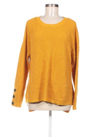 Дамски пуловер Tara, Размер L, Цвят Жълт, Цена 7,25 лв.