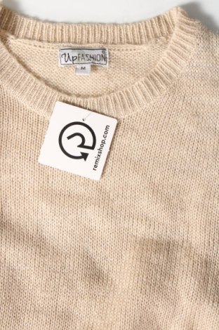 Дамски пуловер Up 2 Fashion, Размер M, Цвят Бежов, Цена 7,25 лв.