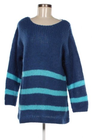 Дамски пуловер Vivance, Размер M, Цвят Син, Цена 12,42 лв.