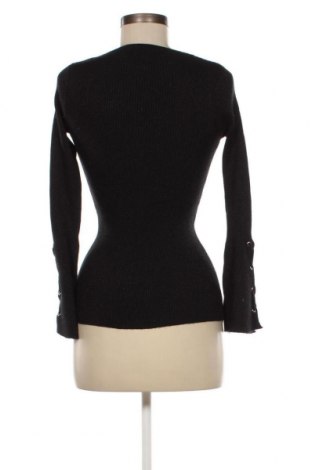 Дамски пуловер Wild Flower, Размер L, Цвят Черен, Цена 9,57 лв.