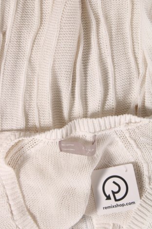 Дамски пуловер Zara, Размер L, Цвят Бял, Цена 20,00 лв.