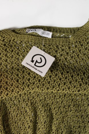 Damenpullover Zara, Größe S, Farbe Grün, Preis € 9,99