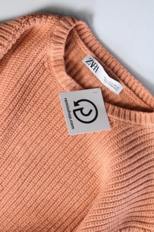Γυναικείο πουλόβερ Zara, Μέγεθος S, Χρώμα Πορτοκαλί, Τιμή 10,76 €