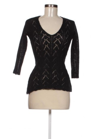 Дамски пуловер Zara Knitwear, Размер S, Цвят Черен, Цена 6,00 лв.