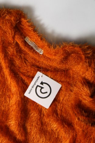 Pulover de femei Zara Trafaluc, Mărime L, Culoare Portocaliu, Preț 29,61 Lei