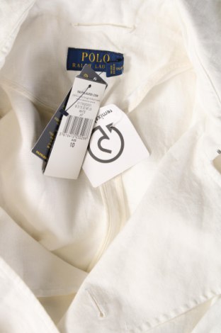 Дамски шлифер Polo By Ralph Lauren, Размер M, Цвят Екрю, Цена 492,75 лв.