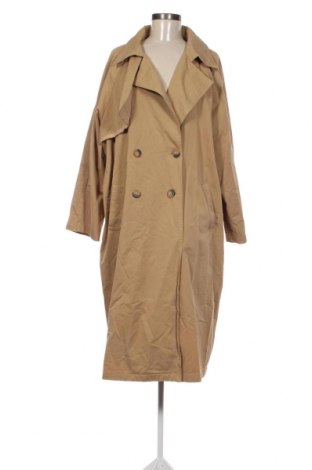 Дамски шлифер SHEIN, Размер XXL, Цвят Бежов, Цена 13,50 лв.