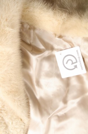 Δερμάτινο γυναικείο παλτό, Μέγεθος M, Χρώμα Εκρού, Τιμή 60,62 €