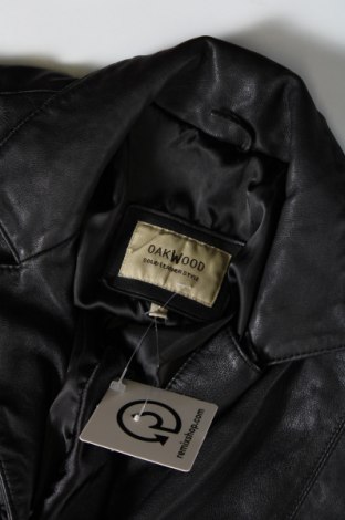 Δερμάτινο γυναικείο παλτό Oakwood, Μέγεθος S, Χρώμα Μαύρο, Τιμή 66,35 €