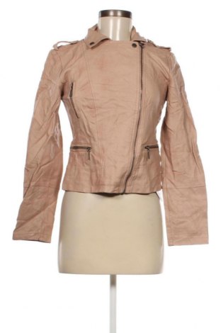 Dámska kožená bunda , Veľkosť S, Farba Béžová, Cena  7,22 €