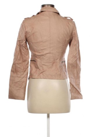 Dámska kožená bunda , Veľkosť S, Farba Béžová, Cena  27,78 €