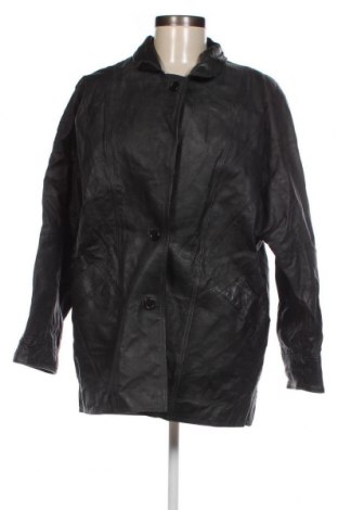 Γυναικείο δερμάτινο μπουφάν, Μέγεθος XXL, Χρώμα Μαύρο, Τιμή 8,76 €