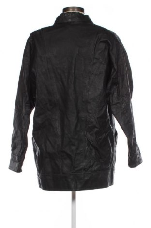 Γυναικείο δερμάτινο μπουφάν, Μέγεθος XXL, Χρώμα Μαύρο, Τιμή 8,25 €