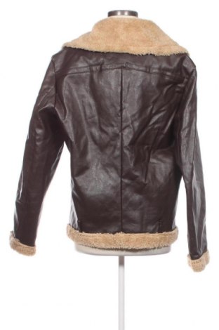 Dámska kožená bunda , Veľkosť L, Farba Hnedá, Cena  10,00 €