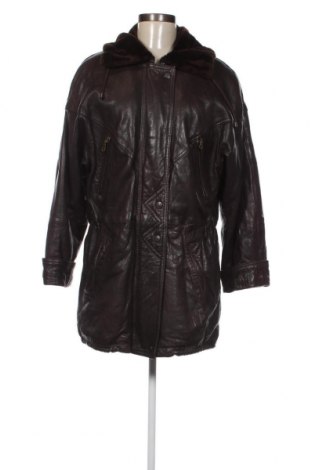 Dámska kožená bunda , Veľkosť S, Farba Hnedá, Cena  9,10 €