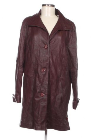 Dámska kožená bunda , Veľkosť L, Farba Červená, Cena  24,27 €