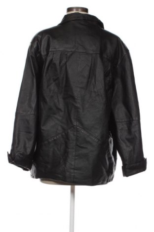 Γυναικείο δερμάτινο μπουφάν, Μέγεθος XL, Χρώμα Μαύρο, Τιμή 22,50 €