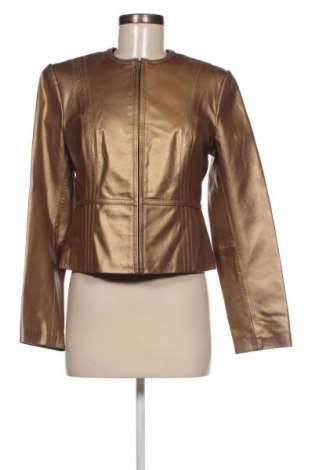 Damen Lederjacke Marks & Spencer, Größe M, Farbe Golden, Preis € 19,87