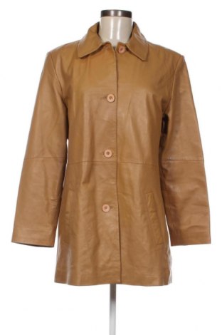 Dámska kožená bunda  Montego, Veľkosť M, Farba Béžová, Cena  15,17 €