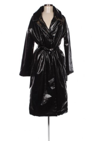 Γυναικείο δερμάτινο μπουφάν NA-KD, Μέγεθος XS, Χρώμα Μαύρο, Τιμή 23,75 €
