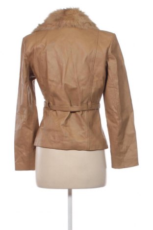 Dámska kožená bunda  ONLY, Veľkosť L, Farba Béžová, Cena  27,87 €