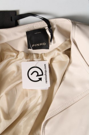 Dámská kožená bunda  Pinko, Velikost XS, Barva Krémová, Cena  3 926,00 Kč