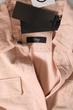Dámska kožená bunda  S.Oliver Black Label, Veľkosť L, Farba Ružová, Cena  248,97 €