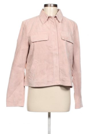 Γυναικείο δερμάτινο μπουφάν S.Oliver Black Label, Μέγεθος L, Χρώμα Ρόζ , Τιμή 119,51 €