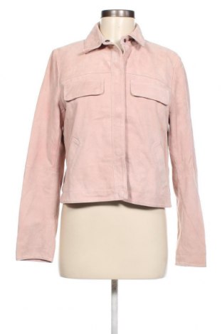 Γυναικείο δερμάτινο μπουφάν S.Oliver Black Label, Μέγεθος M, Χρώμα Ρόζ , Τιμή 119,51 €