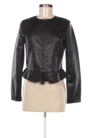 Γυναικείο δερμάτινο μπουφάν Zara, Μέγεθος M, Χρώμα Μαύρο, Τιμή 42,27 €