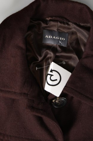 Дамско палто Adagio, Размер M, Цвят Кафяв, Цена 37,45 лв.