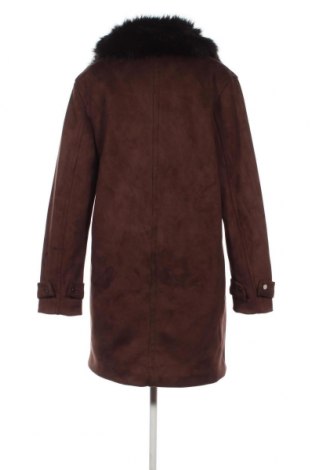 Дамско палто Amisu, Размер L, Цвят Кафяв, Цена 32,10 лв.