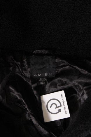 Дамско палто Amisu, Размер L, Цвят Черен, Цена 32,10 лв.