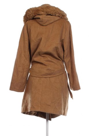 Дамско палто H&M, Размер XL, Цвят Кафяв, Цена 53,50 лв.