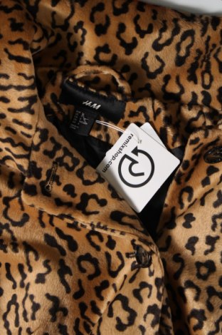 Дамско палто H&M, Размер S, Цвят Многоцветен, Цена 37,45 лв.