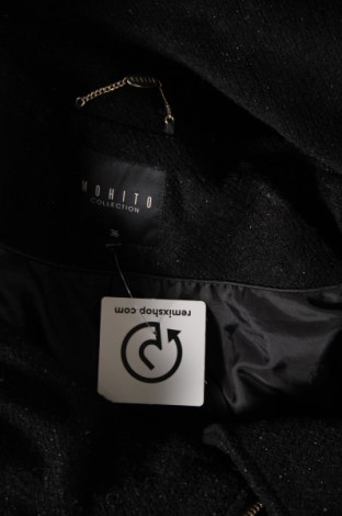 Palton de femei Mohito, Mărime S, Culoare Negru, Preț 123,19 Lei