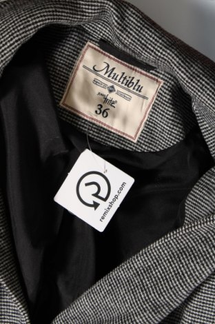 Γυναικείο παλτό Multiblu, Μέγεθος S, Χρώμα Γκρί, Τιμή 19,86 €