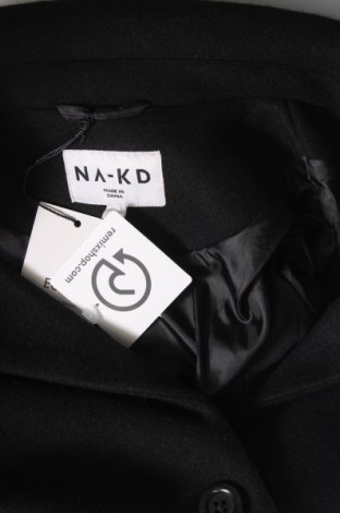 Dámský kabát  NA-KD, Velikost S, Barva Černá, Cena  996,00 Kč