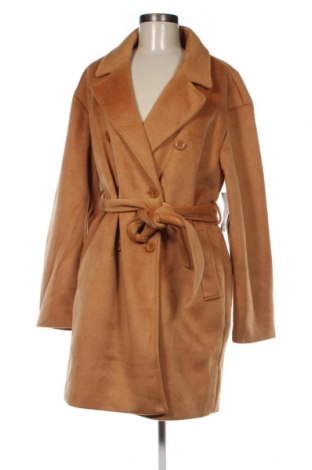 Дамско палто NA-KD, Размер S, Цвят Кафяв, Цена 66,41 лв.