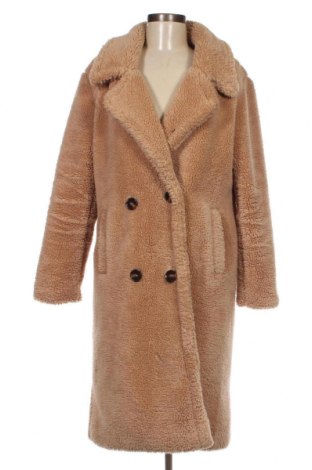 Дамско палто NA-KD, Размер M, Цвят Бежов, Цена 31,90 лв.