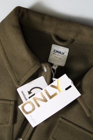 Дамско палто ONLY, Размер S, Цвят Зелен, Цена 35,15 лв.