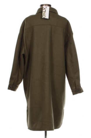 Дамско палто ONLY, Размер XL, Цвят Зелен, Цена 38,00 лв.