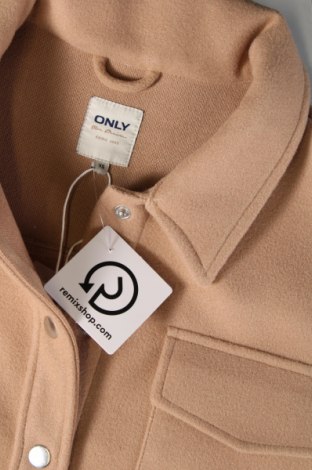 Γυναικείο παλτό ONLY, Μέγεθος XS, Χρώμα  Μπέζ, Τιμή 21,55 €