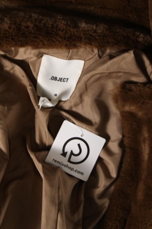 Γυναικείο παλτό Object, Μέγεθος M, Χρώμα Καφέ, Τιμή 12,62 €