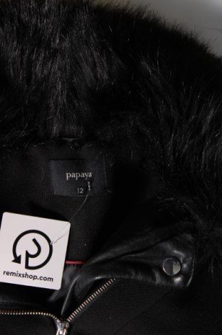 Dámsky kabát  Papaya, Veľkosť M, Farba Čierna, Cena  21,23 €